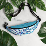 "Blue Ink" Fanny Pack