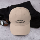 "Thoughts" Dad hat