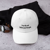 "Thoughts" Dad hat