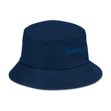 "Chaklit Drip" Denim bucket hat