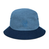 "Chaklit Drip" Denim bucket hat