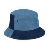 "Chaklit Drip" Denim bucket hat