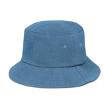 "Chaklit Drip" Denim bucket hat