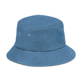 "Chaklit Drip" Denim bucket hat