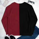 Black & Red Unisex Sweatshirt