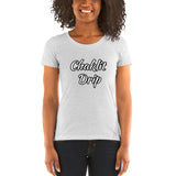 "Chaklit Drip" Ladies' short sleeve t-shirt