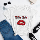 "Bite Me" Women's short sleeve t-shirt