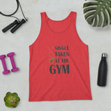 "At the gym" Unisex Tank Top