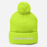 "Chaklit Drip" Pom-Pom Beanie