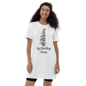 "My smoking dress" Organic cotton t-shirt dress