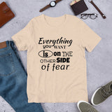 "Other side of fear" Short-Sleeve T-Shirt