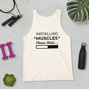 "Installing Muscles" Men's Tank Top