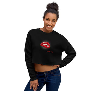 "Lips" Crop Sweatshirt