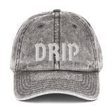 "DRIP" Vintage Cotton Twill Cap