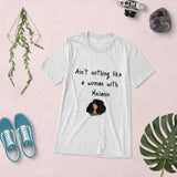 "Melanin woman" Short sleeve t-shirt