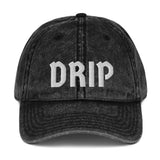 "DRIP" Vintage Cotton Twill Cap