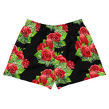 "Rose Pattern: Women's Short Shorts