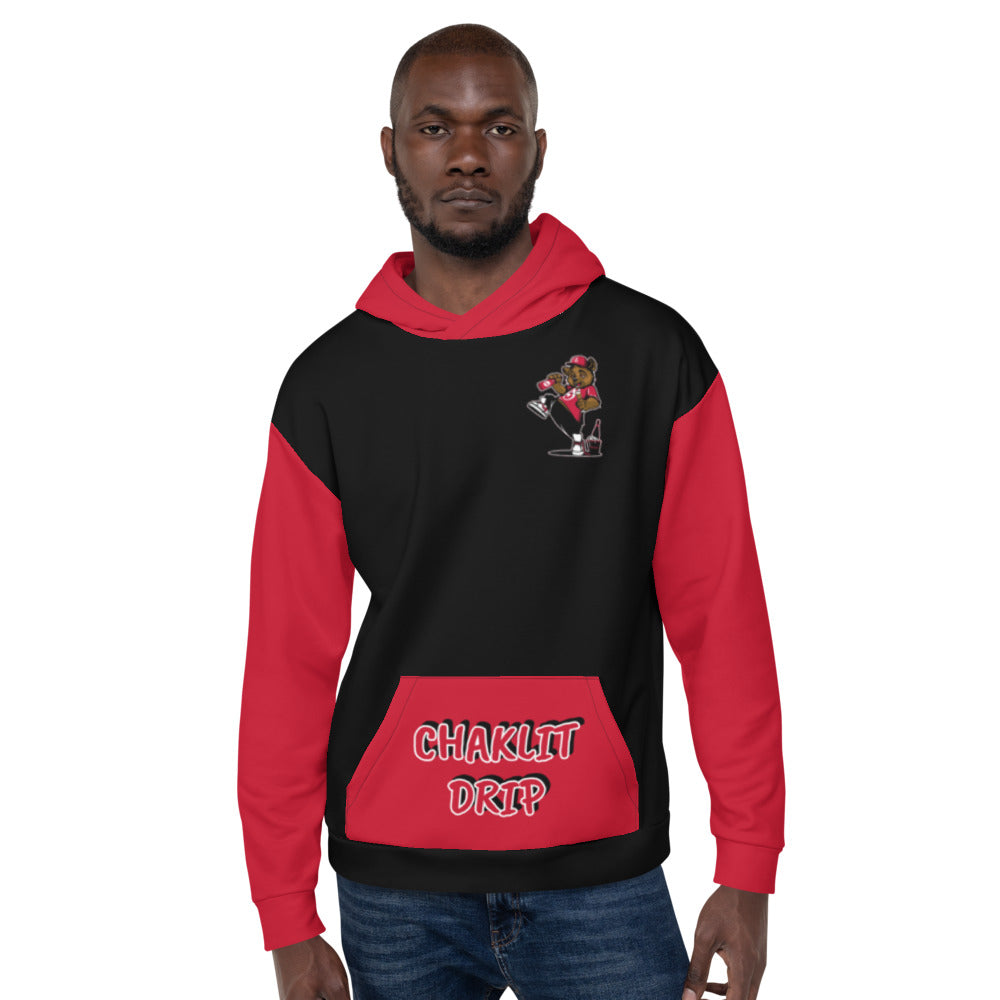 "Red Chaklit Drip" Unisex Hoodie
