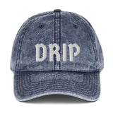 "DRIP" Vintage Cotton Twill Cap