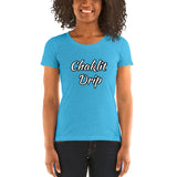 "Chaklit Drip" Ladies' short sleeve t-shirt