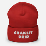 "Chaklit Drip" Cuffed Beanie