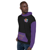 "Purple Chaklit Drip" Unisex Hoodie