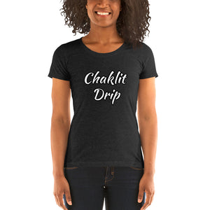 "Chaklit Drip" Ladies' short sleeve t-shirt