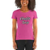 "Chaklit Drip" Ladies' short sleeve t-shirt