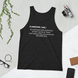 "Flawsome" Unisex Tank Top