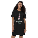 "My smoking dress" Organic cotton t-shirt dress