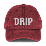 "DRIP" Vintage Cotton Twill Cap