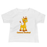 "Cuteness Overload" Baby Jersey Short Sleeve Tee