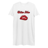 "Bite Me" Organic cotton t-shirt dress