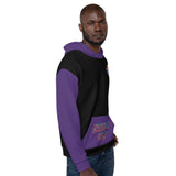 "Purple Chaklit Drip" Unisex Hoodie