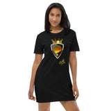 “Chaklit Drip” Organic cotton t-shirt dress