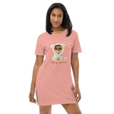 "Yube me" Organic cotton t-shirt dress