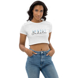 "Inhale Exhale" Organic Crop Top