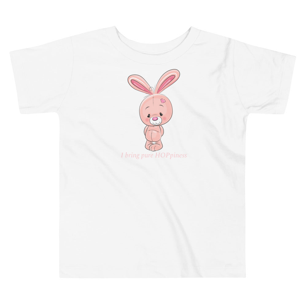 "HOPpiness" Toddler Short Sleeve Tee