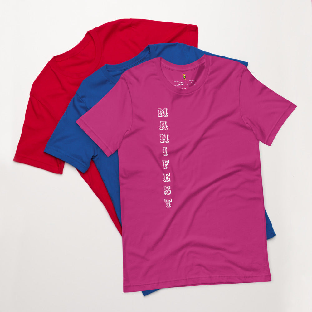 "Manifest" Short-sleeve unisex t-shirt