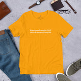 “Respect yourself” Unisex t-shirt