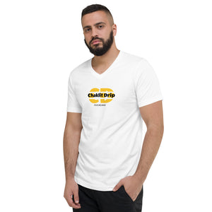 "Chaklit Drip" Unisex Short Sleeve V-Neck T-Shirt