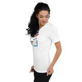 "Chaklit Drip" Unisex Short Sleeve V-Neck T-Shirt